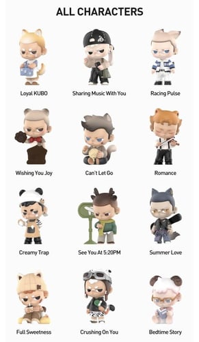 KUBO 24/7 YOU - Figures