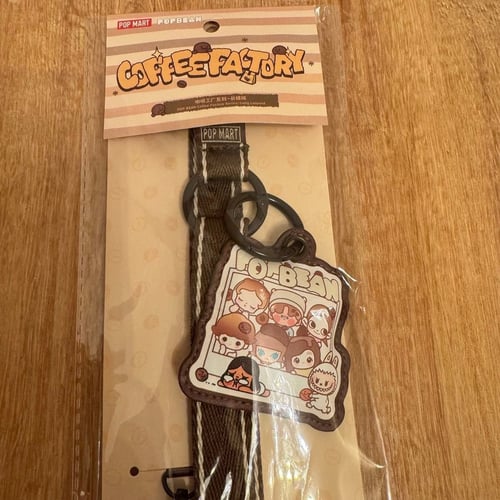 POP BEAN Coffee Factory Series-Long Lanyard