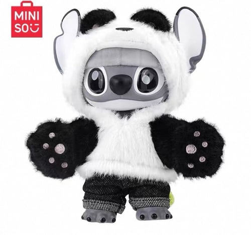 Miniso Disney Stitch Panda Vinyl Plush