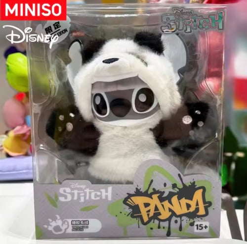 Miniso Disney Stitch Panda Vinyl Plush