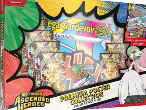 Pokemon Mega Evolution Ascended Heroes Premium Pos...
