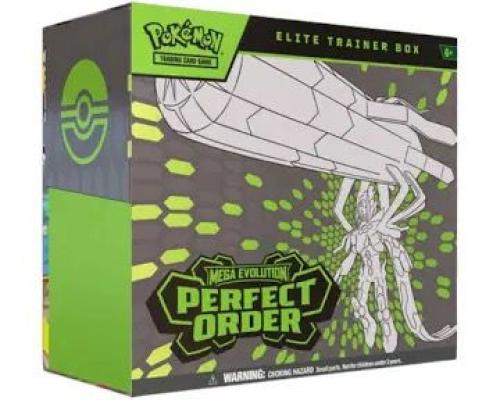 Pokémon TCG: Mega Evolution-Perfect Order Elite Tr...