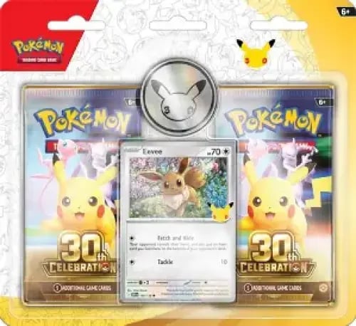 Pokemon's 30th Anniversary 2-Pack Blister