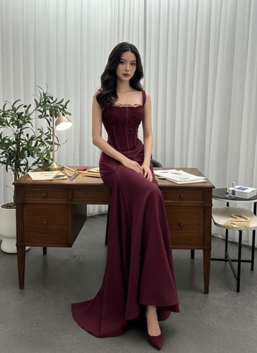 فستان رقم 6908