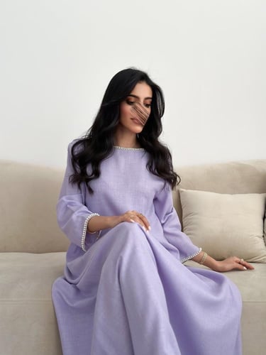 جلابية زهرة البنفسج