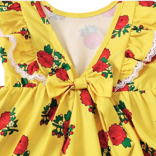 فستان شالكي اطفال