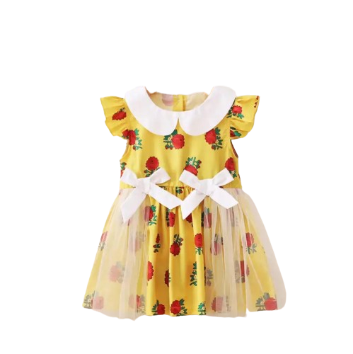 فستان شالكي اطفال تل