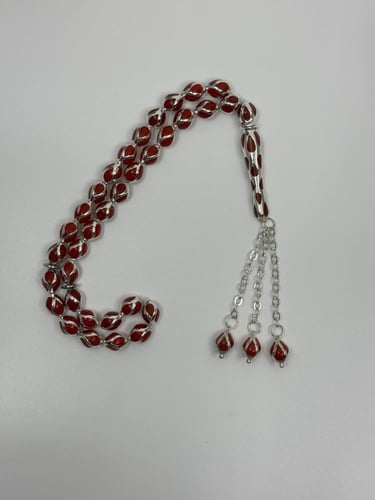 سبح قفص فضة ناعم