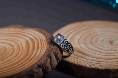 خاتم فضة 925