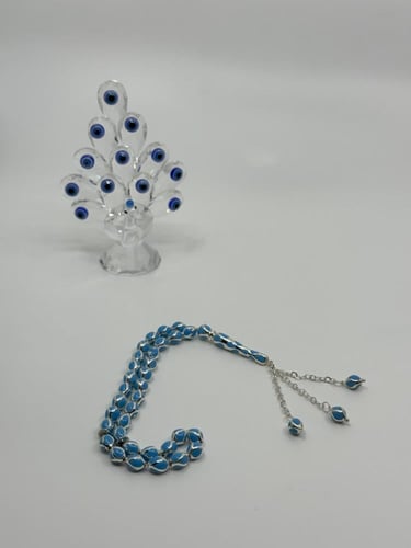 سبح قفص فضة ناعم