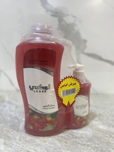 صابون سائل لليدين لوكي متعدد الروائح 2.2 لتر + 480...