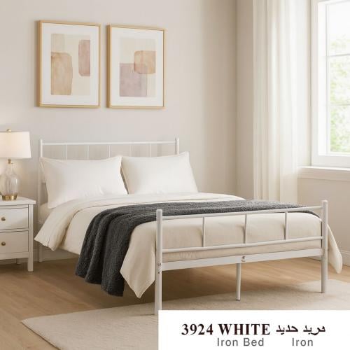 سرير حديد مقاس 190*120سم