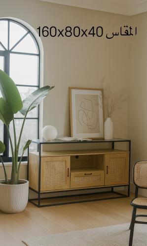 دولاب بوفيه خشب 160سم
