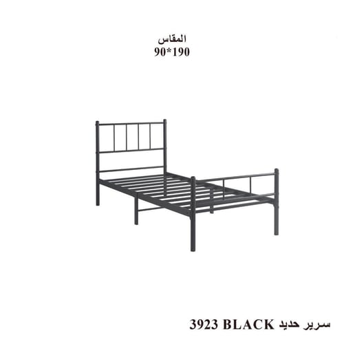 سرير حديد نفر مقاس 90*190سم