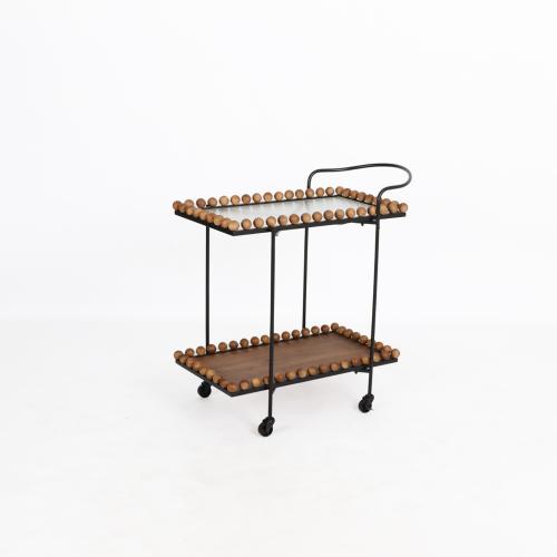 عربة خدمة ترولي مستطيل