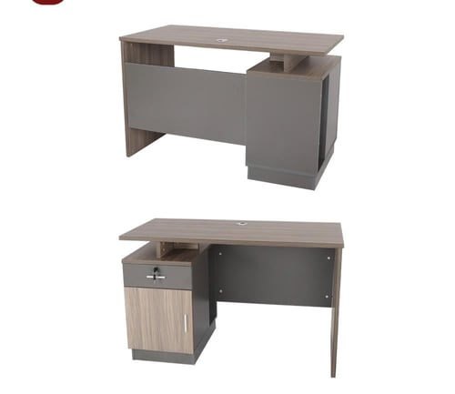 طاولة مكتب خشب بأدراج عصرية 120سم