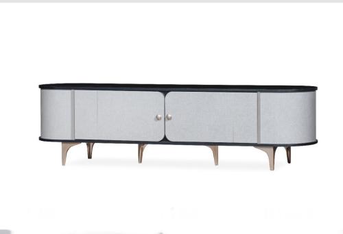 طاولة بلازما 180سم اسود في ابيض