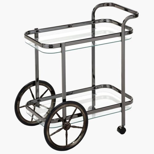 عربية تقديم اسود استيل