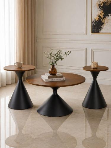 طقم طاولات خشب