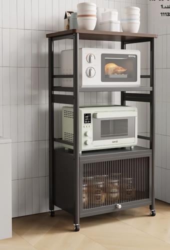 دولاب تنظيم رمادي 4دور