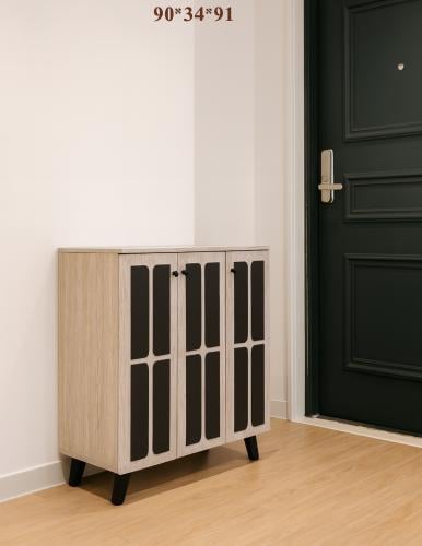 جزامة خشب ماليزي ثلاثة باب