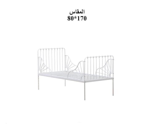 سرير اطفال حديد بالوان مختلفة 80*170سم