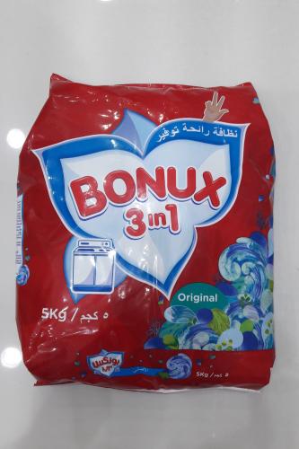 مسحوق غسيل الملابس من بونكس للغسالات العادية 5كجم