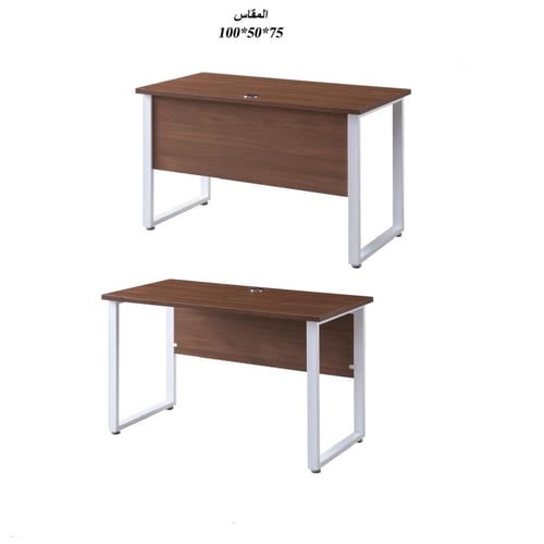 مكتب خشبي بعدة الوان 100سم