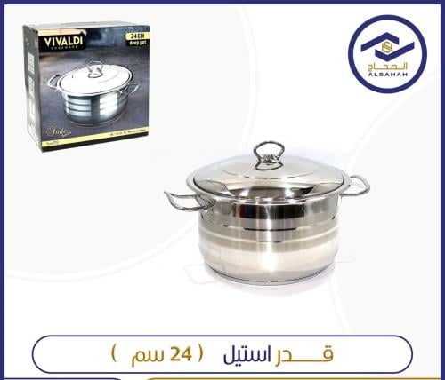 قدر طبخ ستانلس ستيل 24 سم