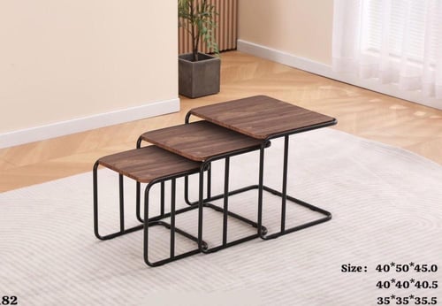 طقم طاولات خدمه 3 حبه