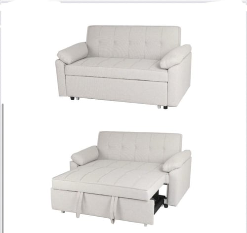 كنبة + السرير 1*2بتصميم مريح وعملي بعدة الوان