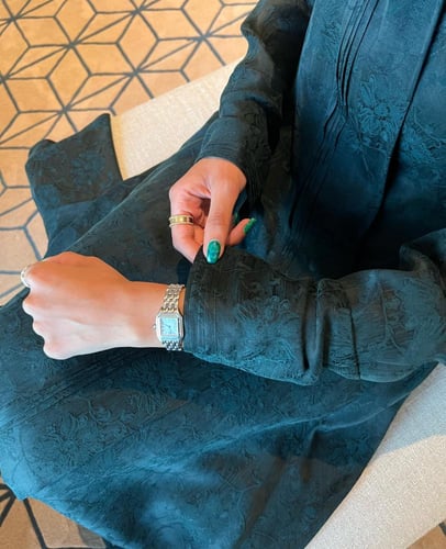 Paisley Print - Dark Green