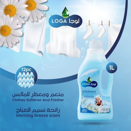 كرتون منعم ومعطر ملابس 1 لتر (12عبوة)