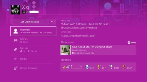 خدمة التروفيز PS VITA | الحزمة البرونزية | المستوى...