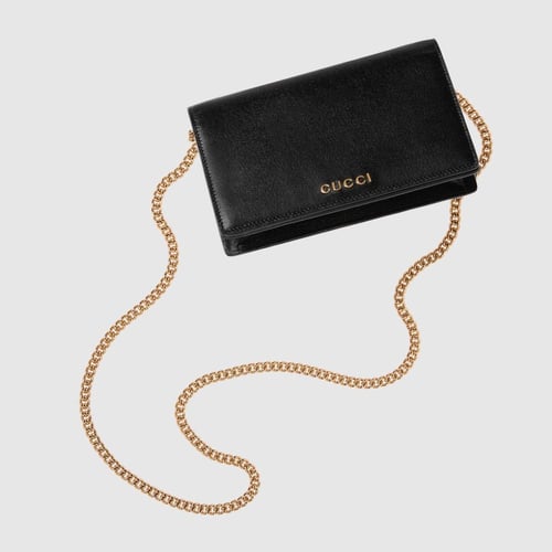 محفظه بسلسله مع أحرف GUCCI