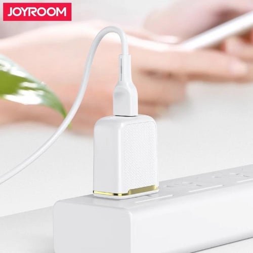 شاحن جداري joyroom | مزدوج الفيش UK + US بقدرة 18W...