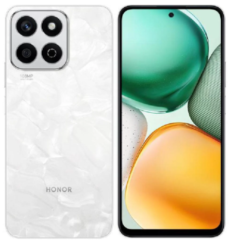 جوال هونر X7C لون ابيض قمرى 256 جيجا بايت