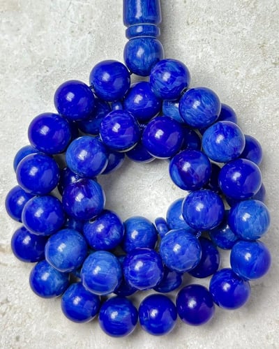 سبحة فاتوران ازرق طربزونة 10 مل