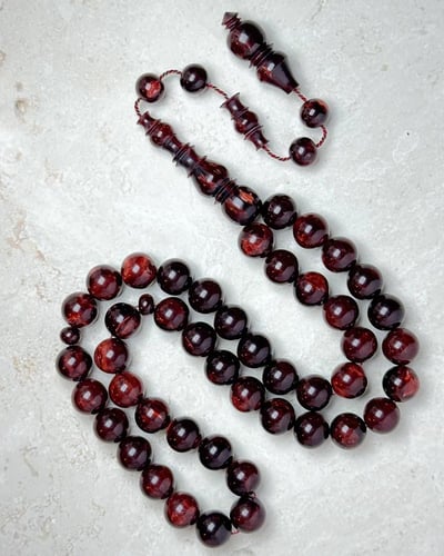 سبحة فاتوران عودي تمليكة 12 مل