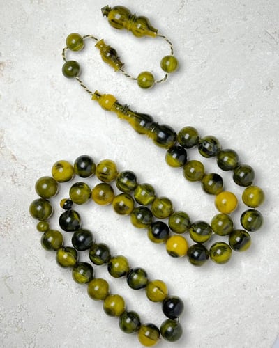 سبحة فاتوران صدفي تمليكة 12 مل