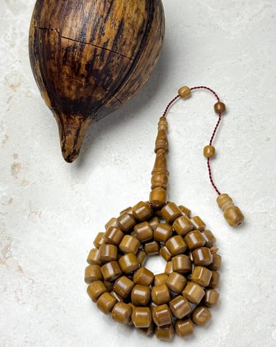 سبحة من ثمرة الكوك تمليكة 8 مل