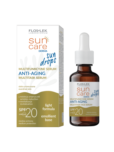 FLOSLEK SUN CARE SUN DROPS ANTI - AGING SERUM SPF...