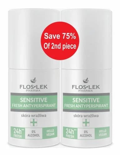 FLOSLEK SENSITIVE DEO ROLL ON KIT
