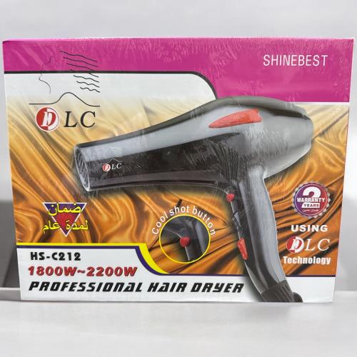 Hair dryer with power of 2200 watts DLC 212