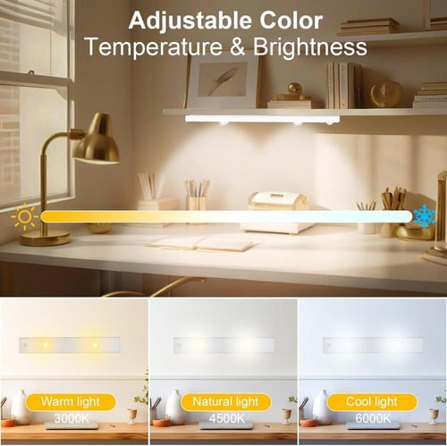 مصباح اضاءة ليد بمستشعر حركة بطول 30 سم قابل للشحن...