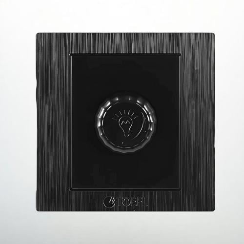 مفتاح دايمر لمبة 1000 واط لون اسود توفل