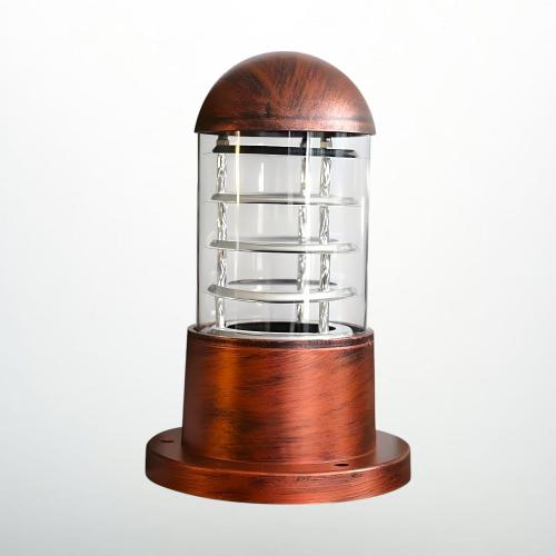 فانوس حديقة 25 سم نحاسي E27