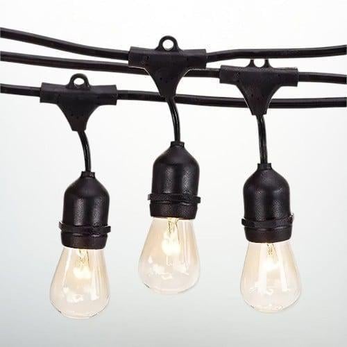 عقد اضاءة زينة هولدر كبير 30 لمبة 15 متر وتربروف