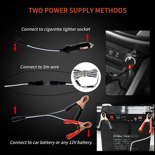 مصباح تخييم ليد 360 لايت كوب TM-08 LED للحفلات وال...