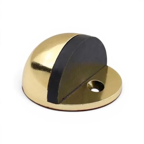 Door latch for floor mounting, semi-circular shape...